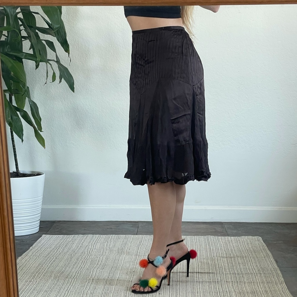 Silk Skirt- high waisted